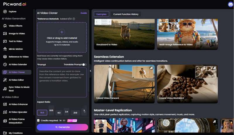 Picwand AI Video Cloner