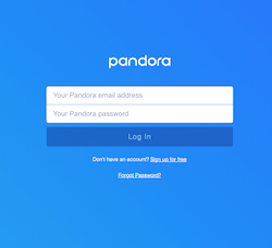 Pandora Account